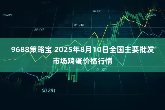 9688策略宝 2025年8月10日全国主要批发市场鸡蛋价格行情