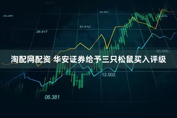 淘配网配资 华安证券给予三只松鼠买入评级